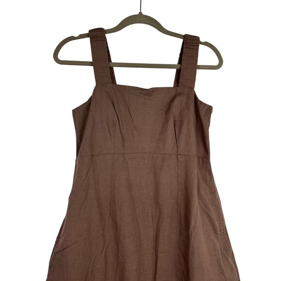 Pact Women's Maxi Dress - Brown - Picture 11 of 16